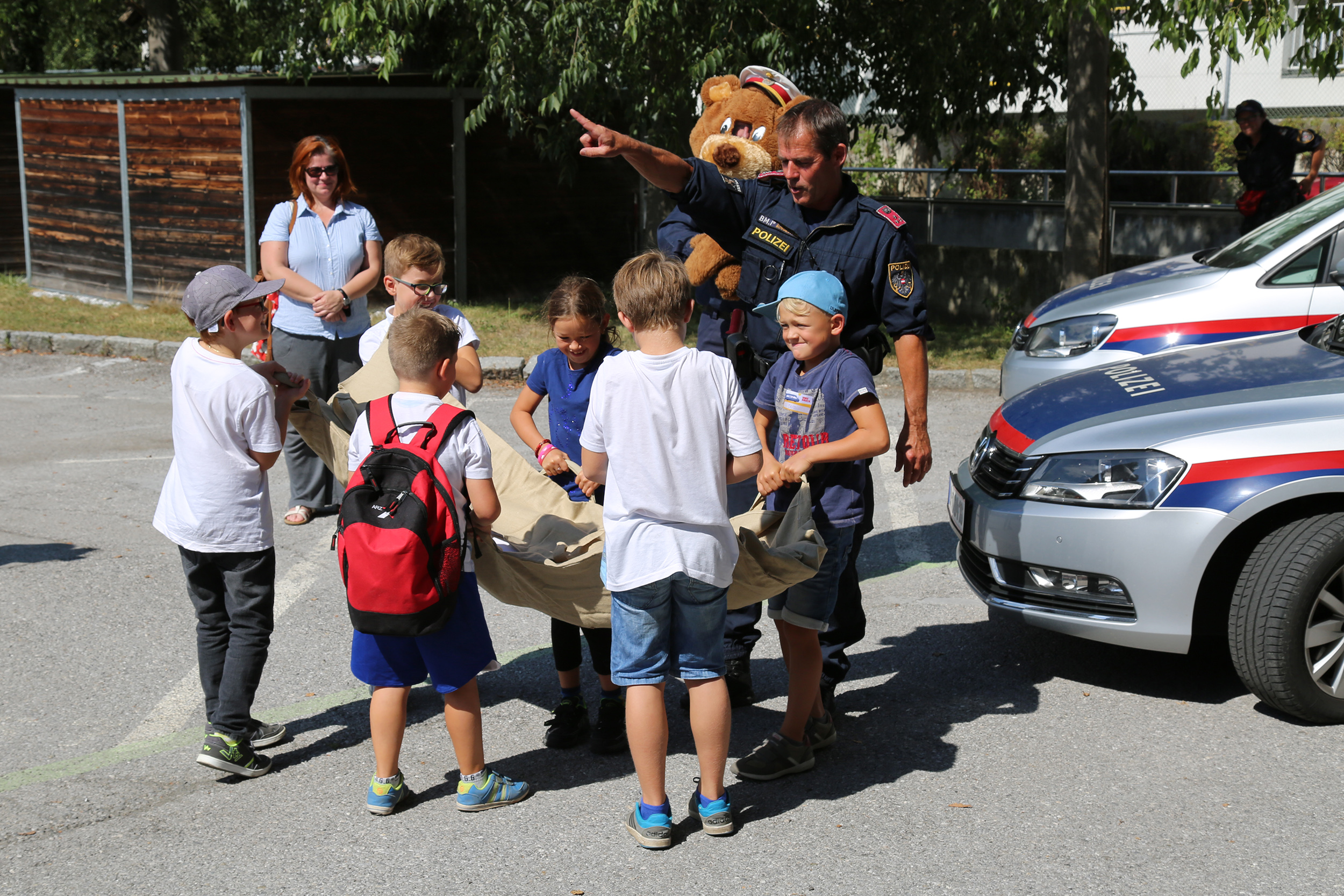 Ferienzug 2016: Abschlussveranstaltung Kinderpolizei