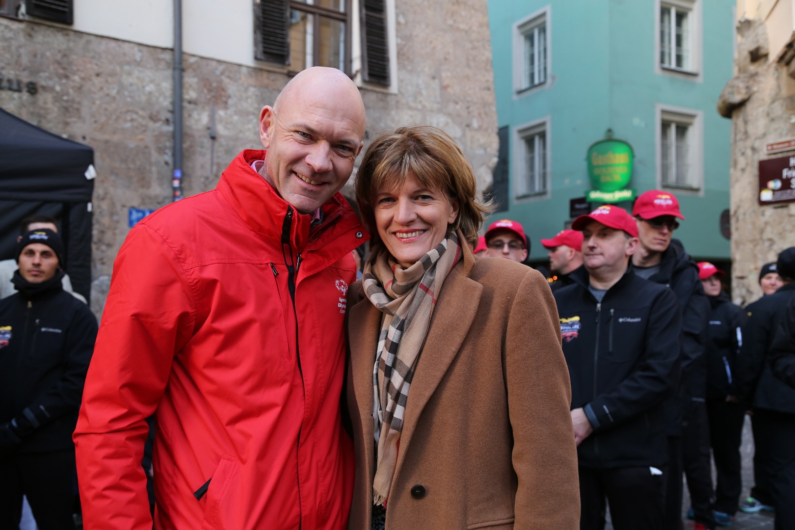 "Flamme der Hoffnung": Impressionen des Fackellaufs in Innsbruck zu den Special Olympics World Winter Games 2017